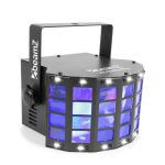 BeamZ Butterfly (3x3W) RGB 24 optikás LED derby fényeffekt + Stroboszkóp