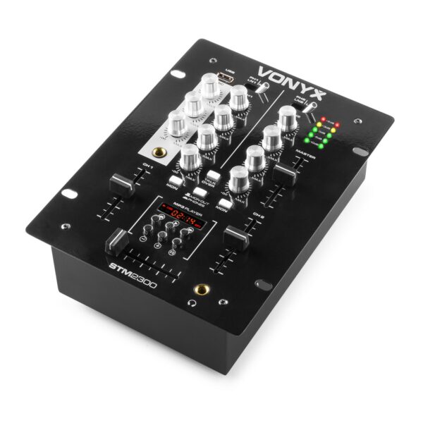 Vonyx STM-2300 2+1 csatornás DJ keverő + USB lejátszó_172740_2