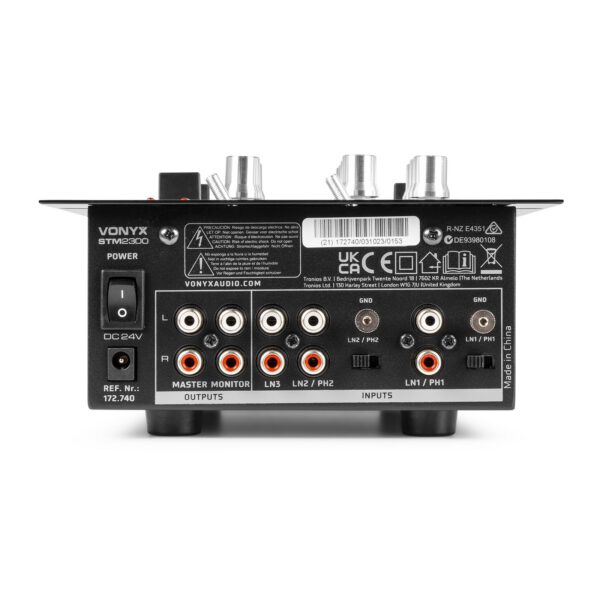 Vonyx STM-2300 2+1 csatornás DJ keverő + USB lejátszó_172740_4