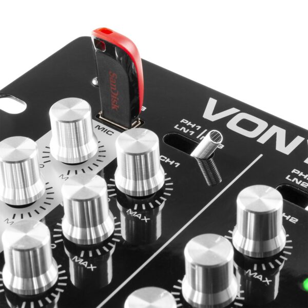 Vonyx STM-2300 2+1 csatornás DJ keverő + USB lejátszó_172740_6