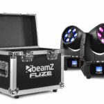 BeamZ Fuze 610Z 2 db 6x10W LED Wash Robotlámpa + Hordozó Doboz