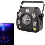 Thunder MG-470 RGBW Magic Ball fényeffekt  + UV, +Stroboszkóp, +Lézer, (50W) +DMX